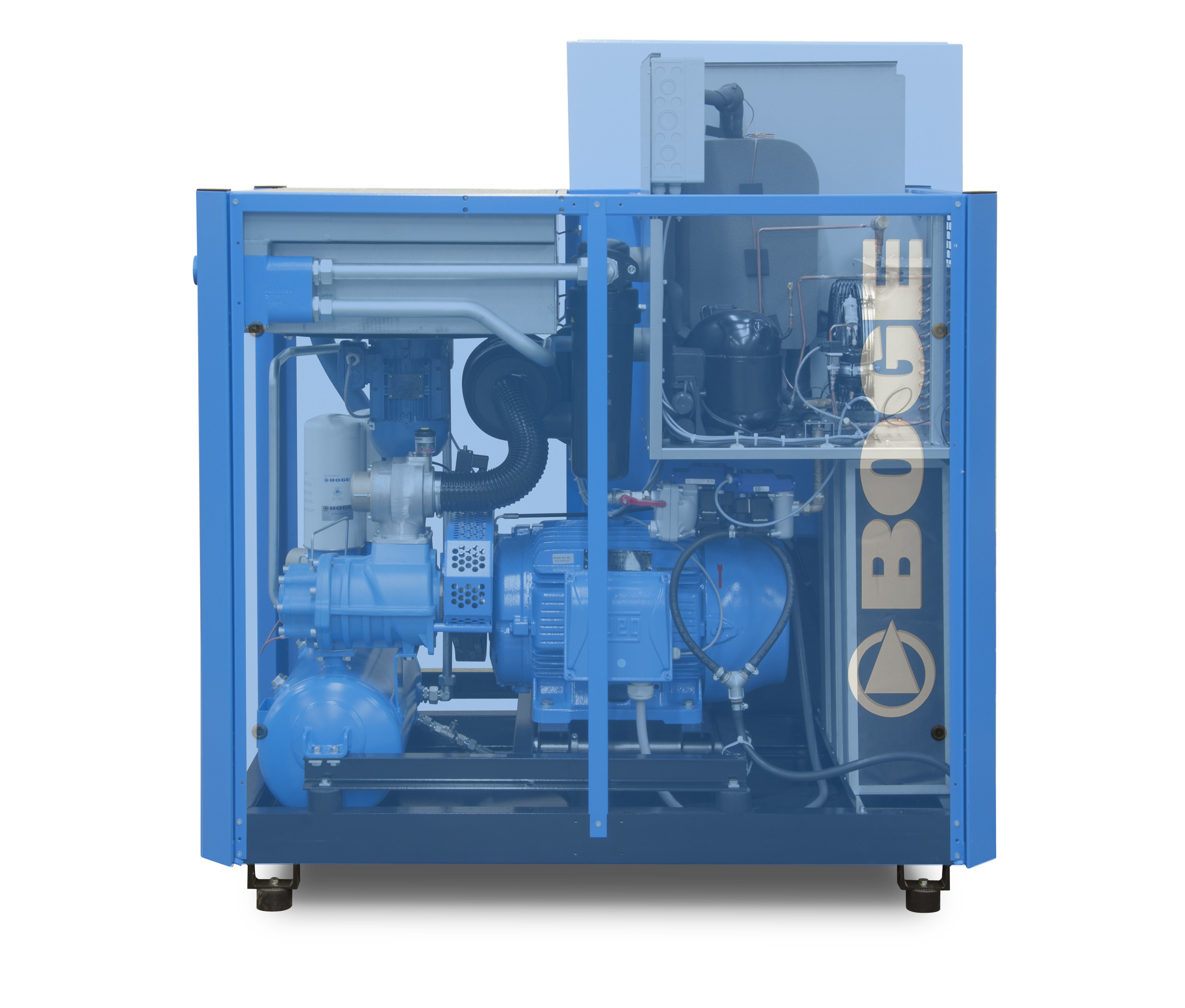BOGE 50HP Variable Speed Drive Rotary Screw Compressor